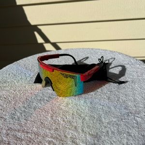 Pit ViPer polarized sunglasses Blood Red